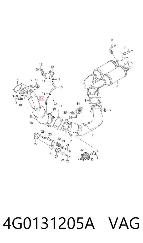  4G0131205A VAG