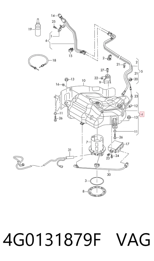  4G0131879F VAG