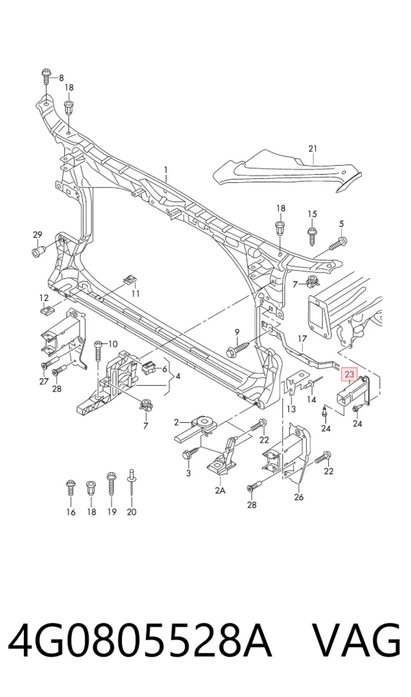  4G0805528A VAG