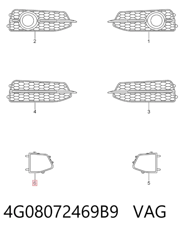  4G08072469B9 VAG