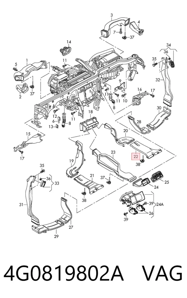  4G0819802A VAG