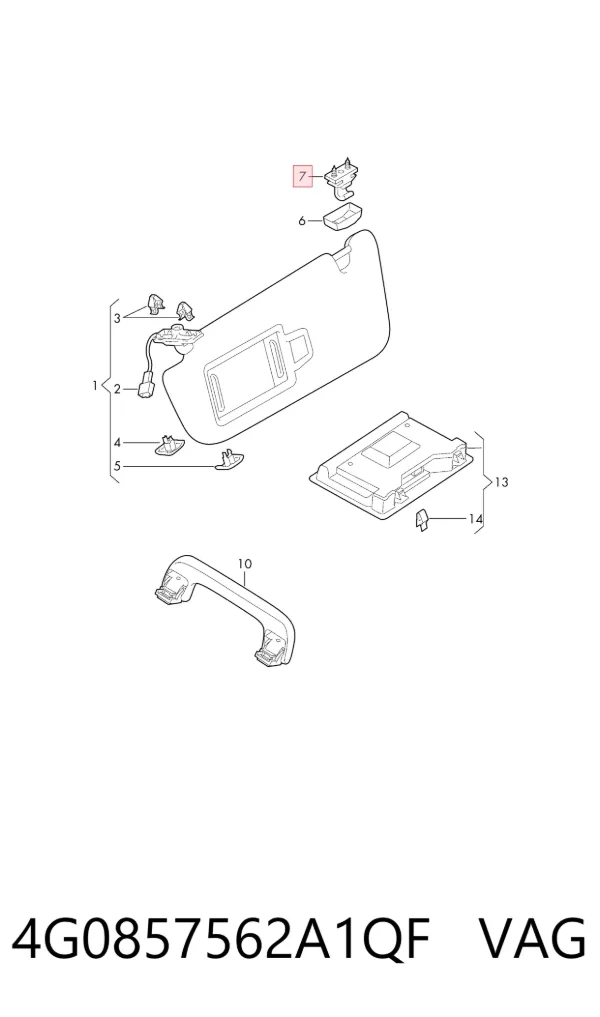  4G0857562A1QF VAG