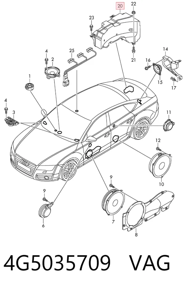  4G5035709 VAG