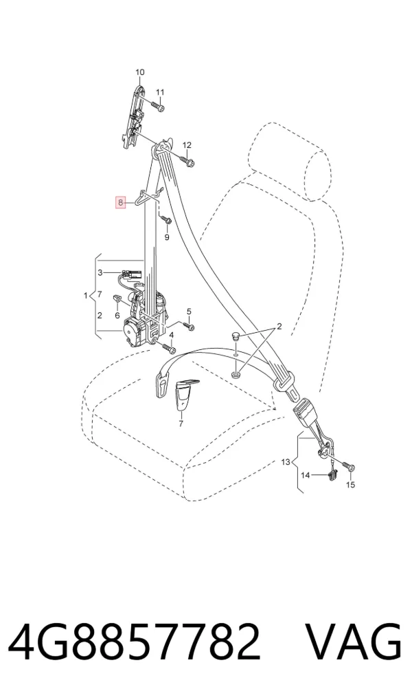  4G8857782 VAG