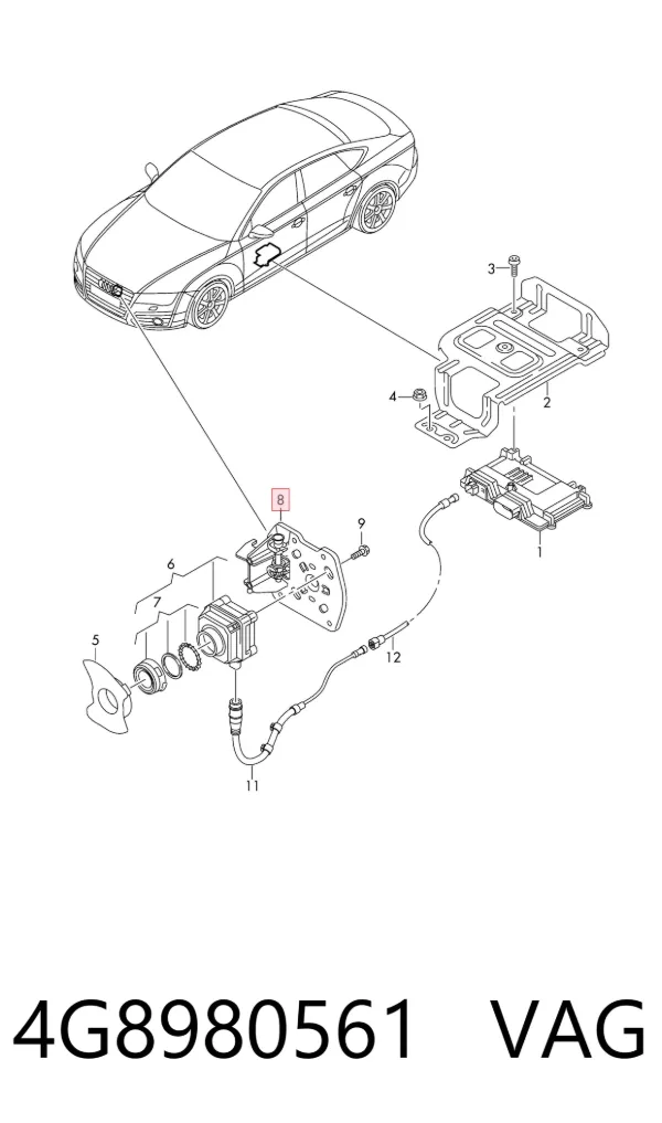  4G8980561 VAG