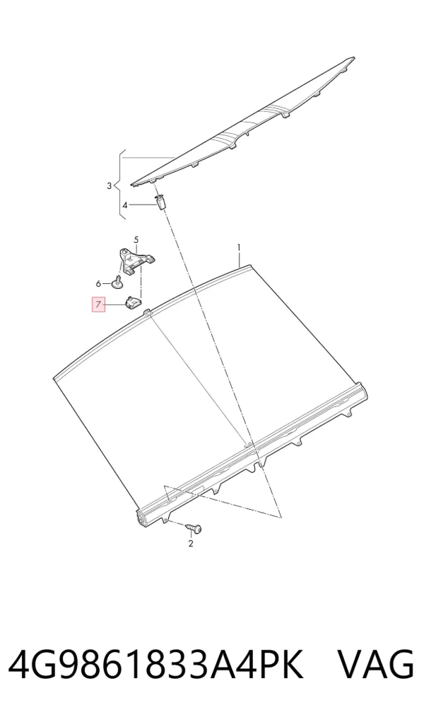  4G9861833A4PK VAG