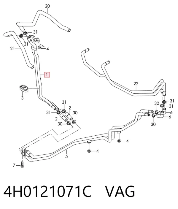  4H0121071C VAG
