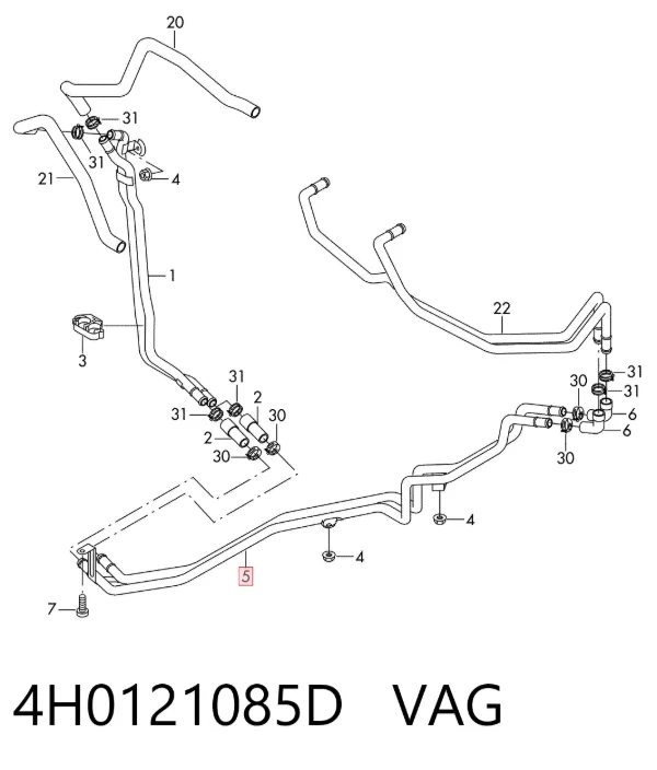  4H0121085D VAG