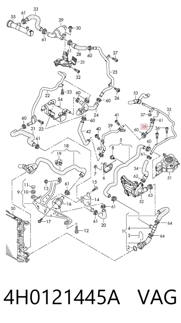  4H0121445A VAG