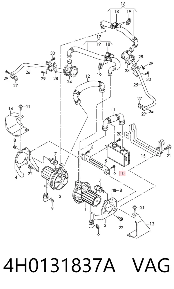  4H0131837A VAG