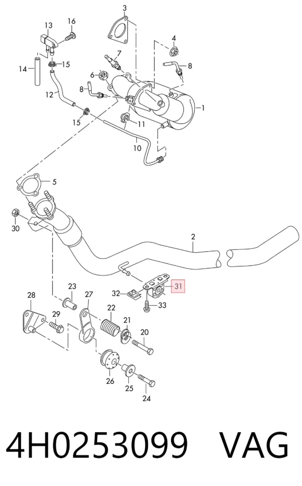  4H0253099 VAG