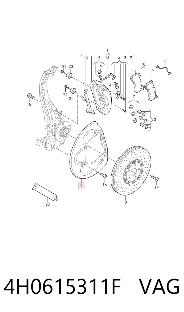  4H0615311F VAG
