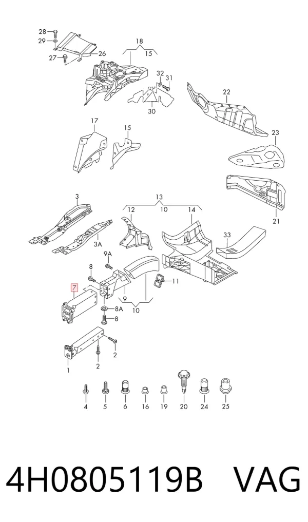  4H0805119B VAG
