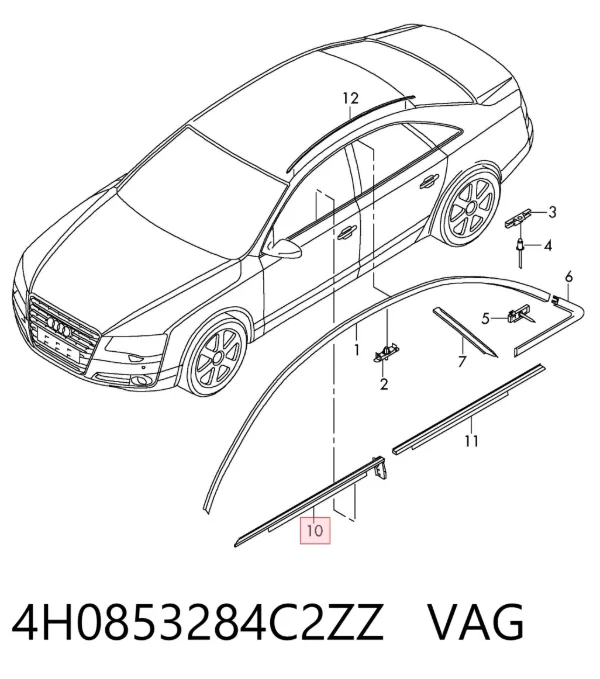  4H0853284C2ZZ VAG