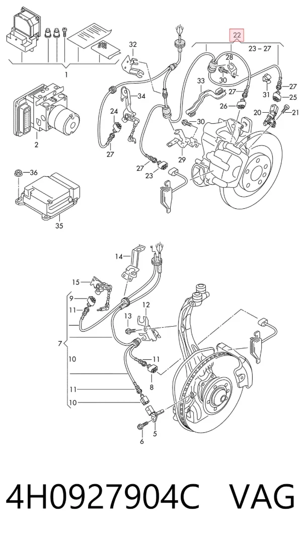  4H0927904C VAG
