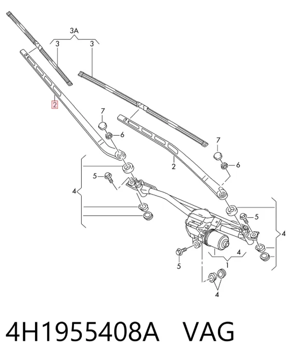  4H1955408A VAG