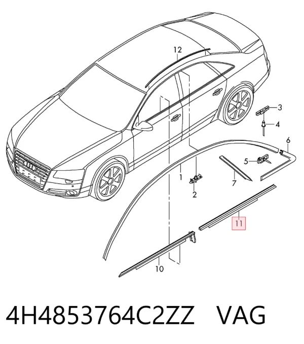  4H4853764C2ZZ VAG
