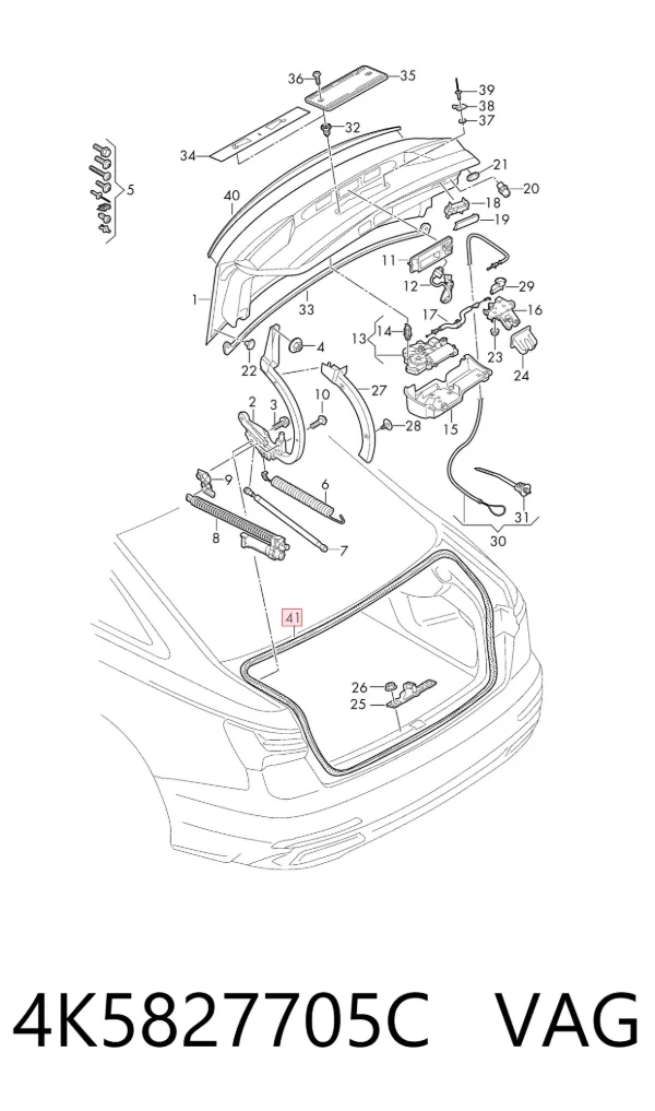  4K5827705C VAG
