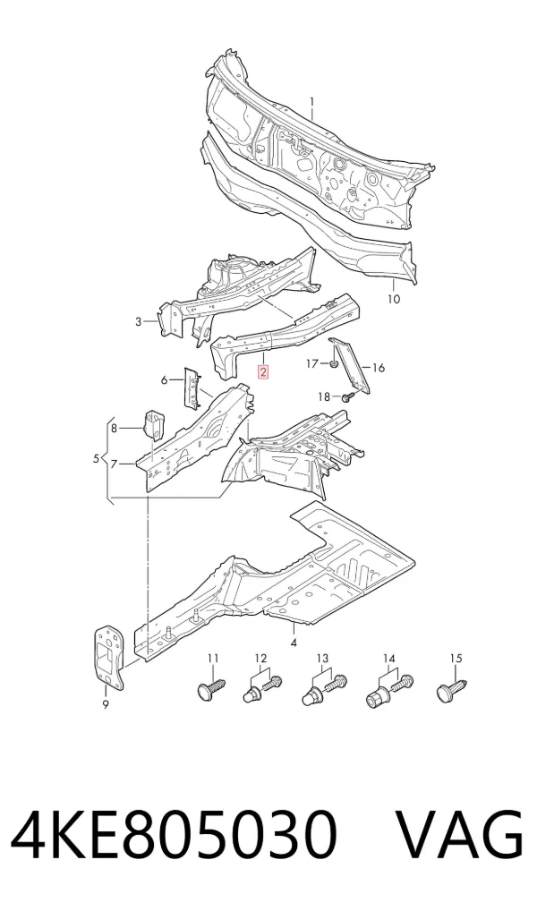  4KE805030 VAG