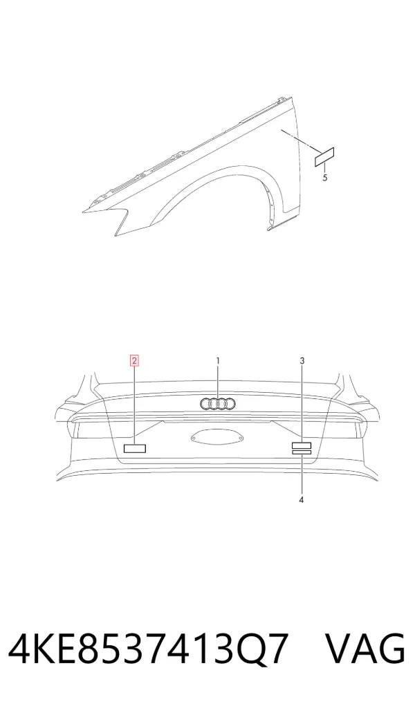  4KE8537413Q7 VAG