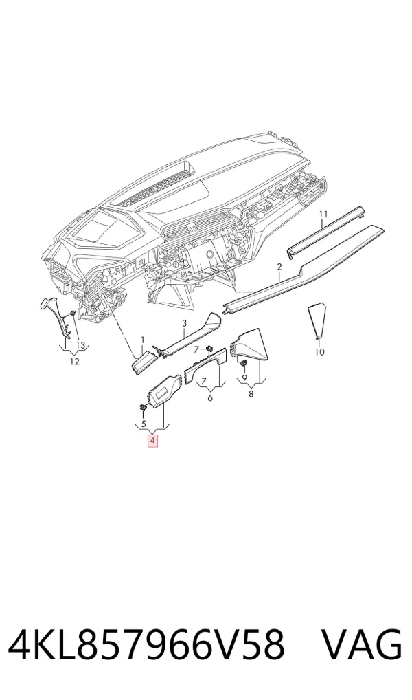  4KL857966V58 VAG