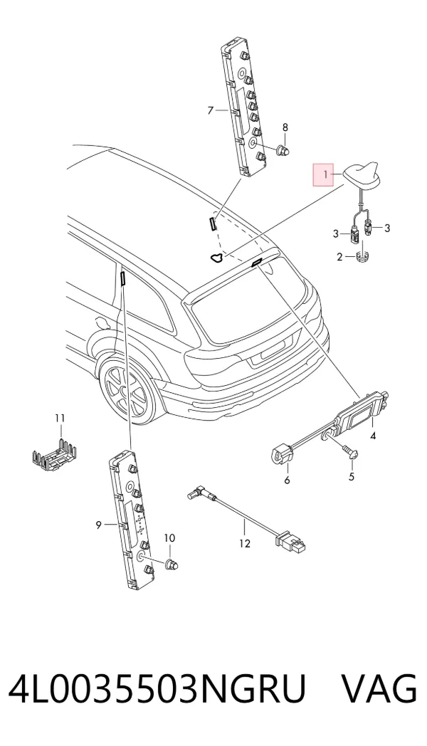  4L0035503NGRU VAG