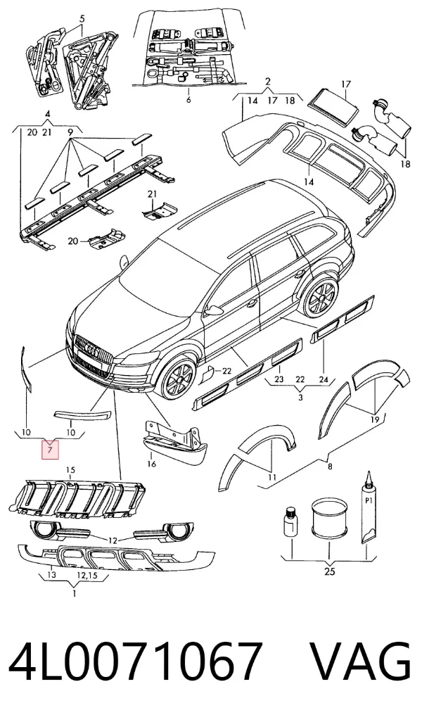  4L0071067 VAG