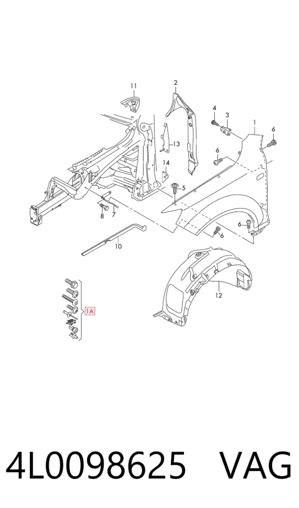  4L0098625 VAG
