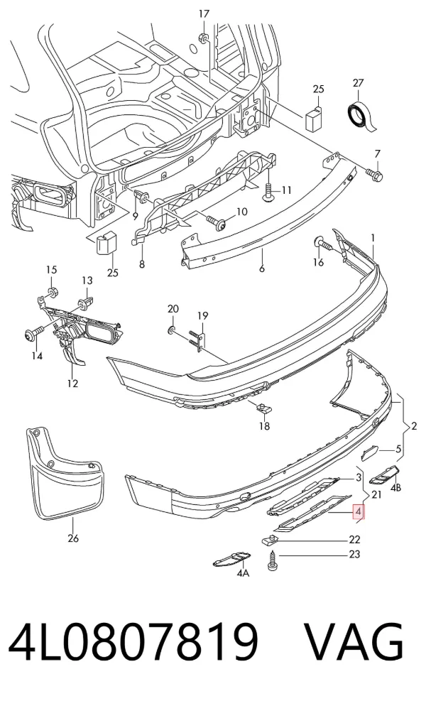  4L0807819 VAG
