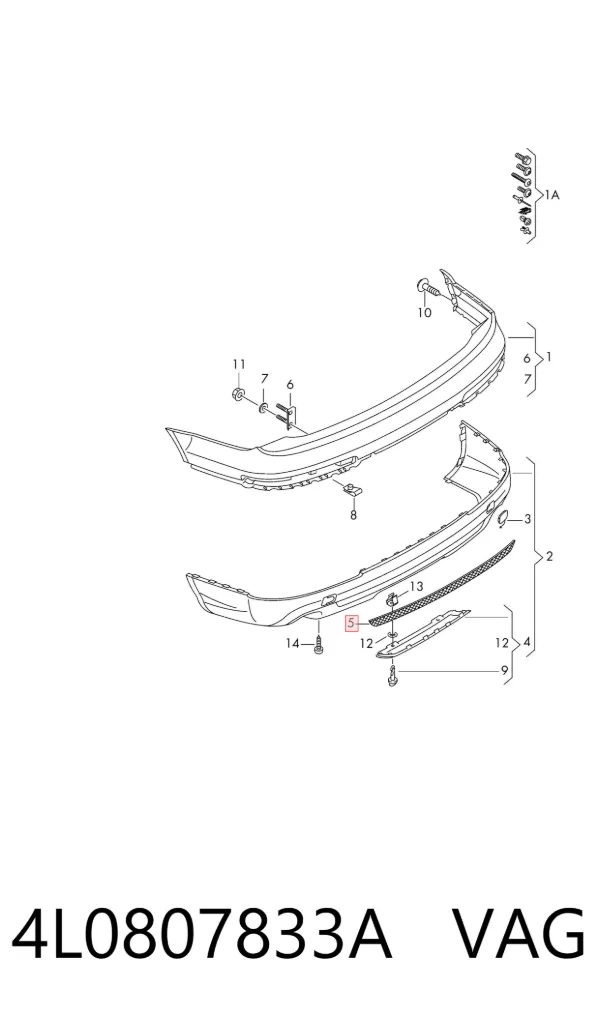  4L0807833A VAG