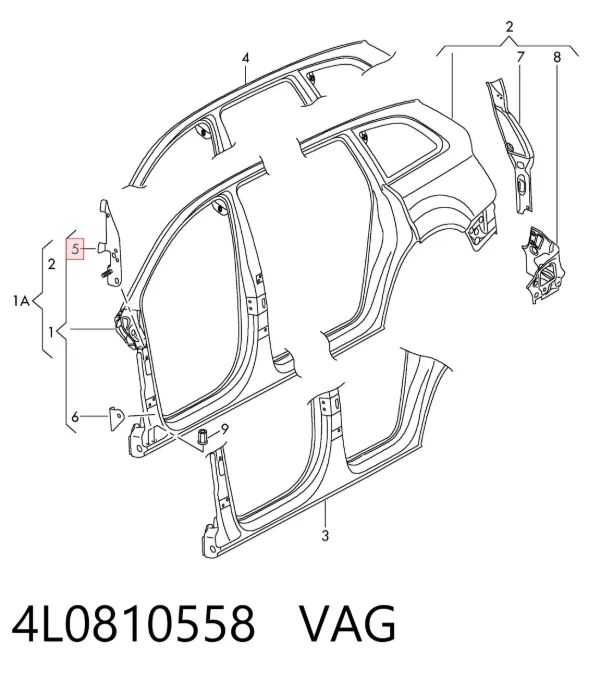  4L0810558 VAG