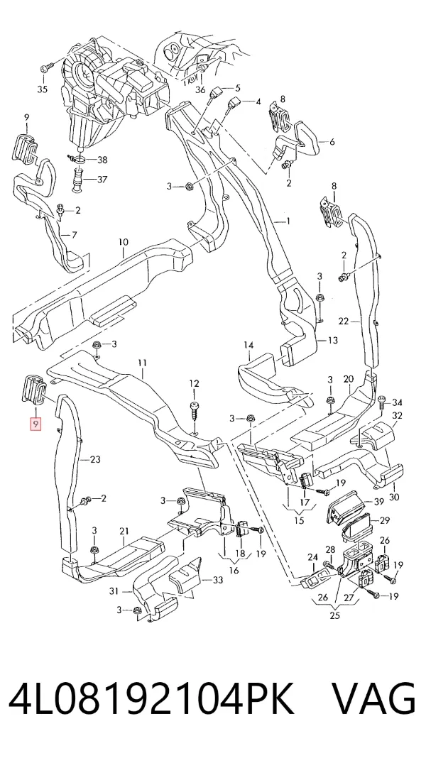  4L08192104PK VAG