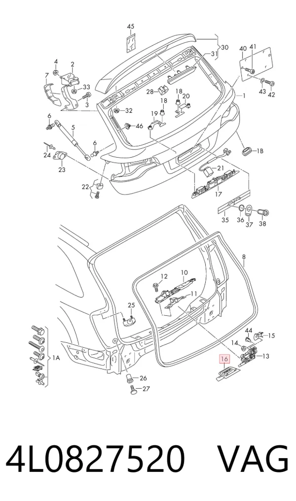  4L0827520 VAG