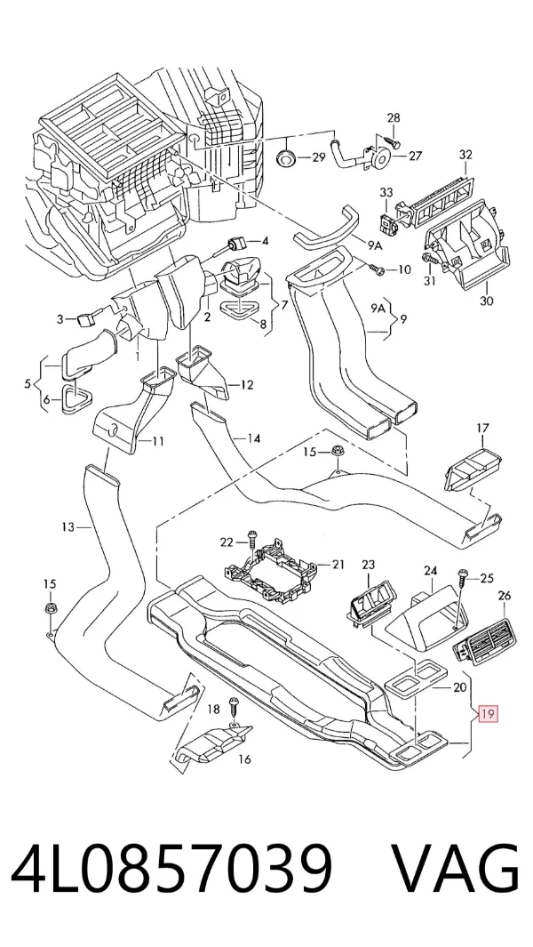  4L0857039 VAG