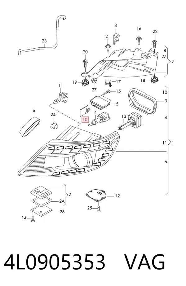  4L0905353 VAG