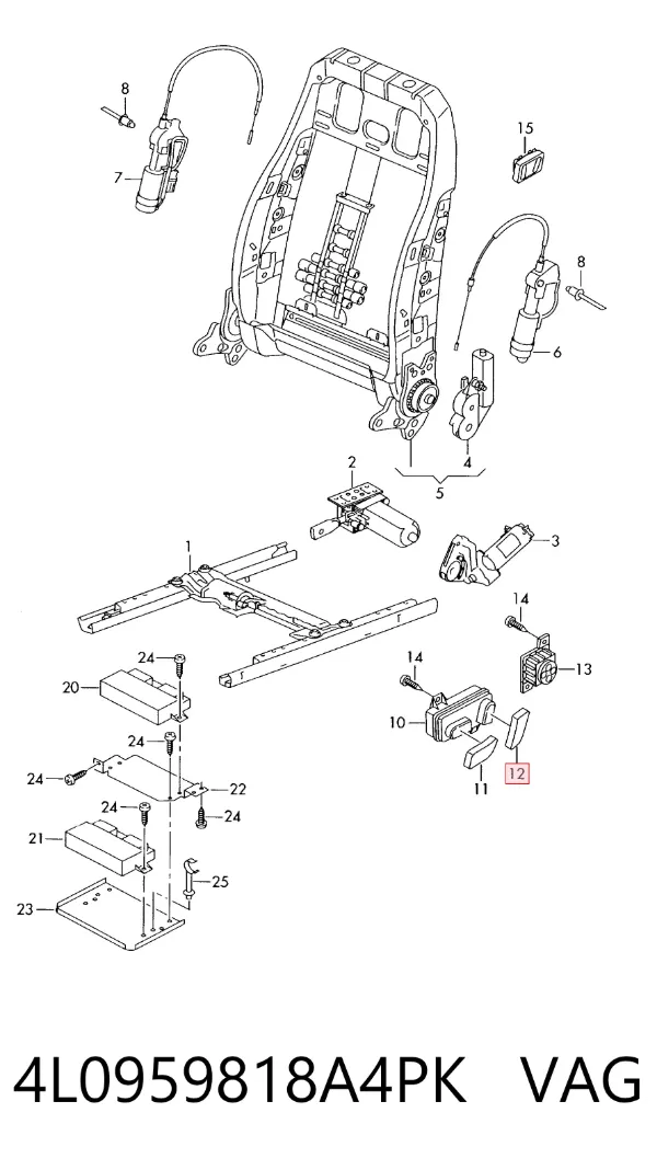  4L0959818A4PK VAG