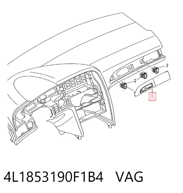  4L1853190F1B4 VAG