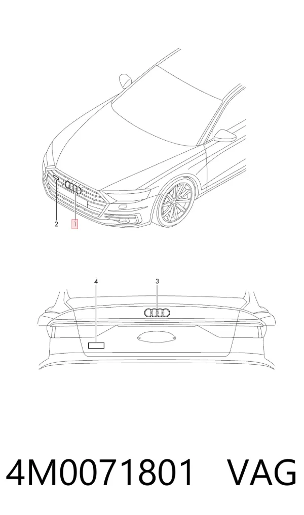  4M0071801 VAG