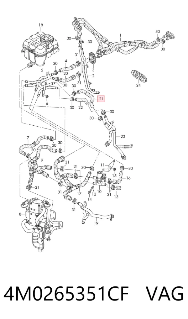  4M0265351CF VAG
