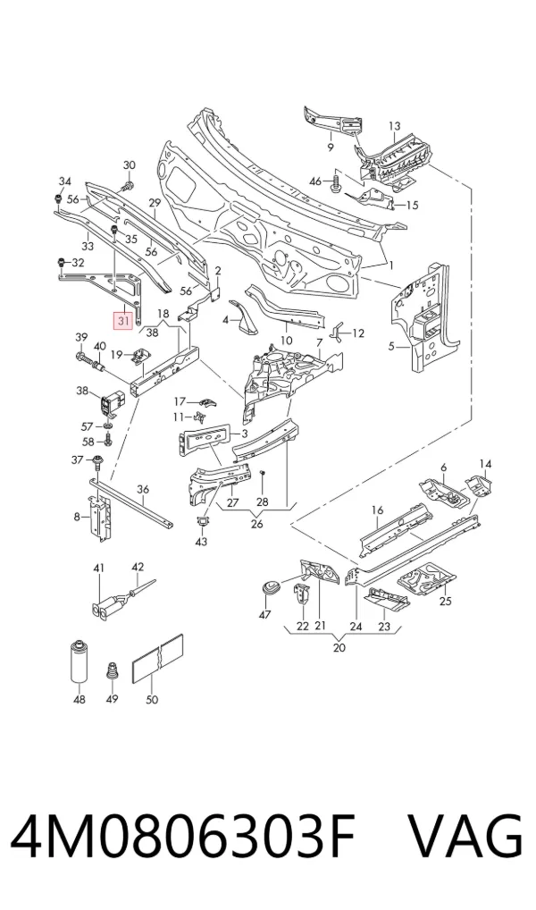  4M0806303F VAG
