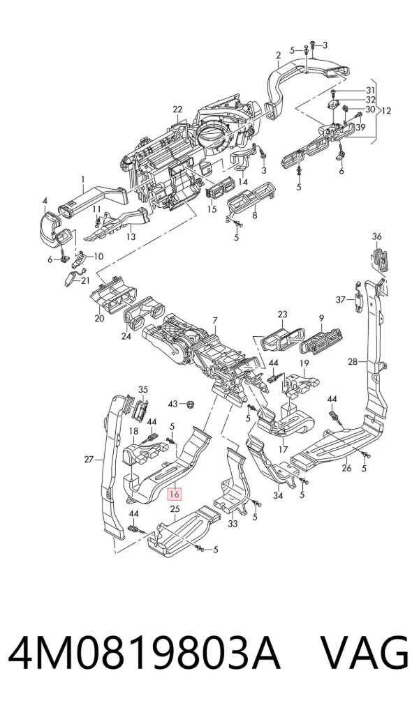  4M0819803A VAG