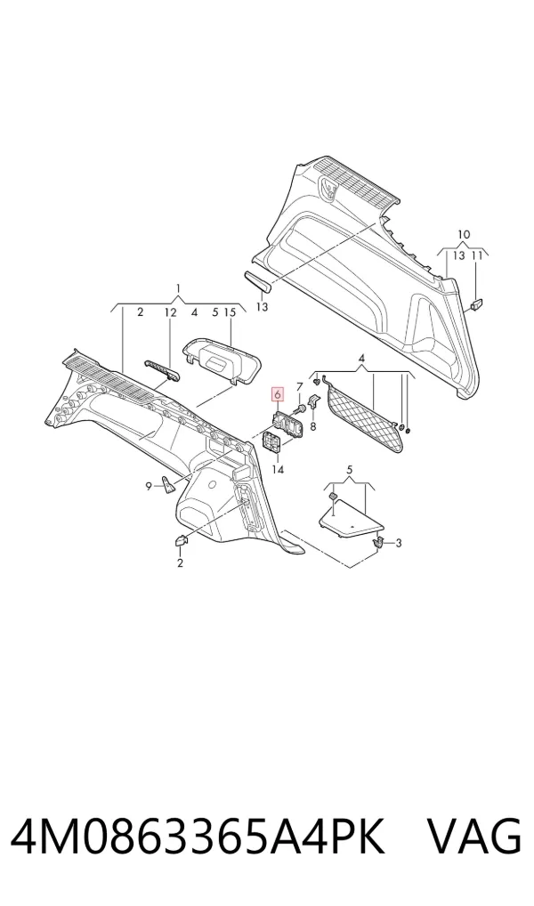  4M0863365A4PK VAG