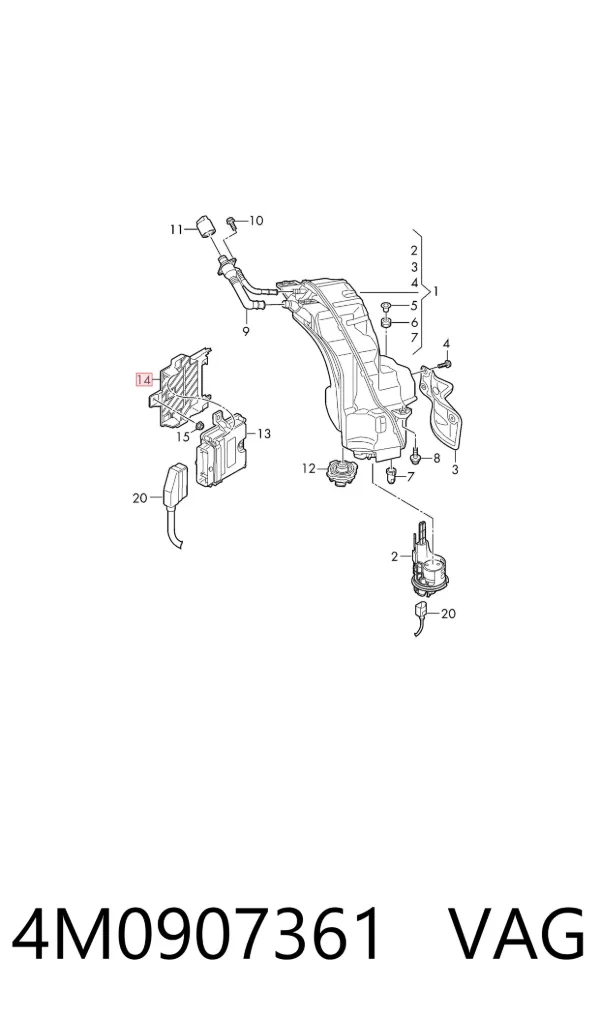  4M0907361 VAG