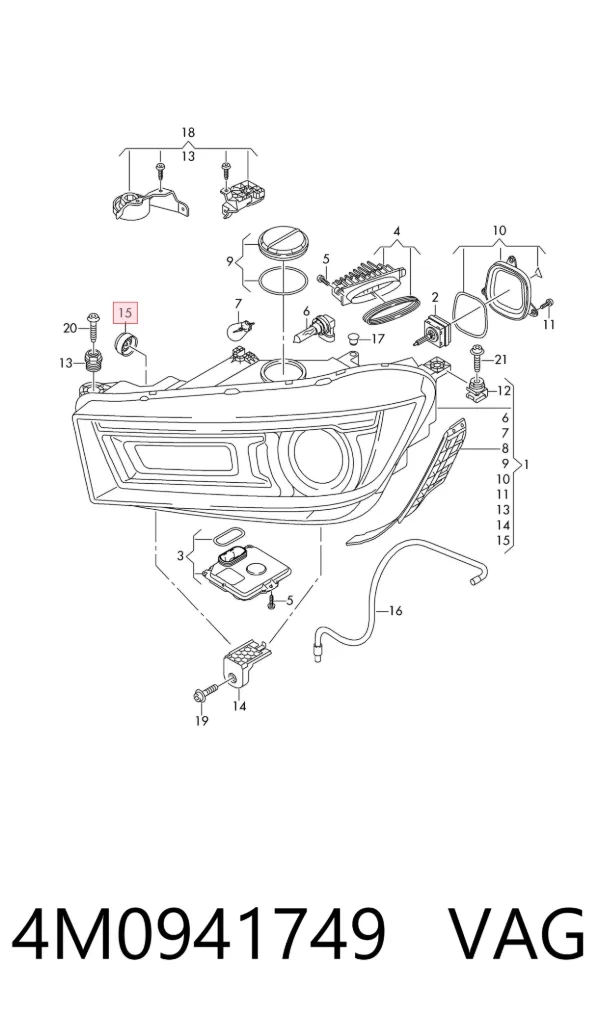  4M0941749 VAG