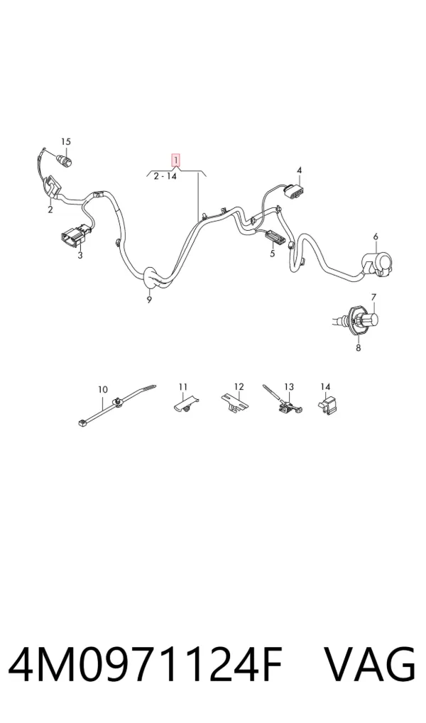  4M0971124F VAG