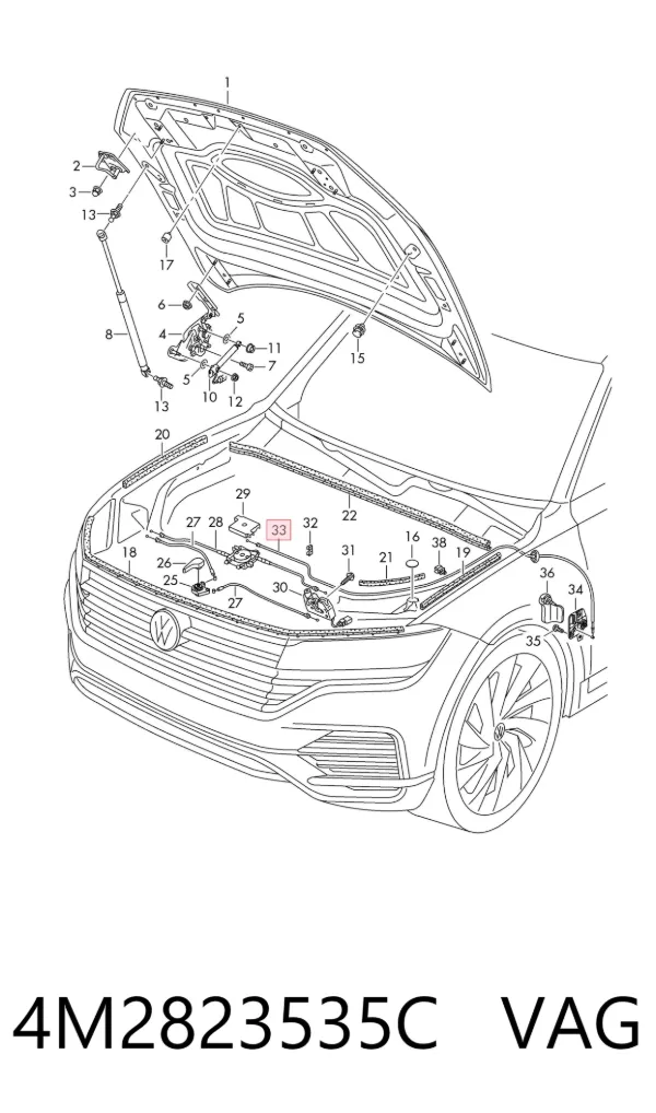  4M2823535C VAG