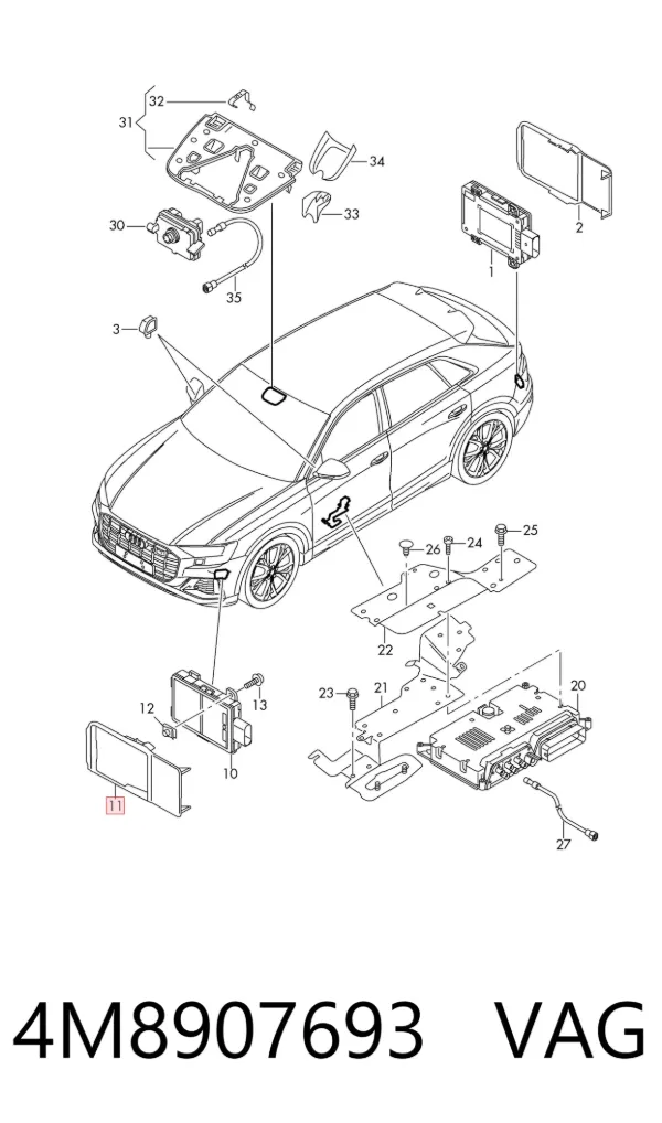  4M8907693 VAG