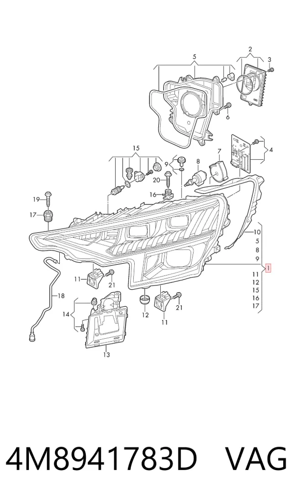  4M8941783D VAG