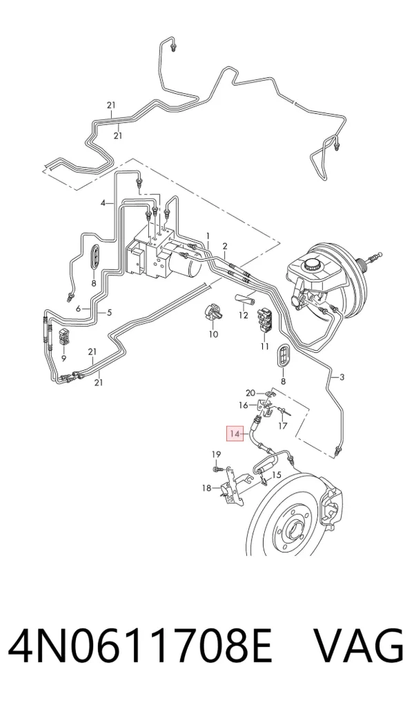  4N0611708E VAG