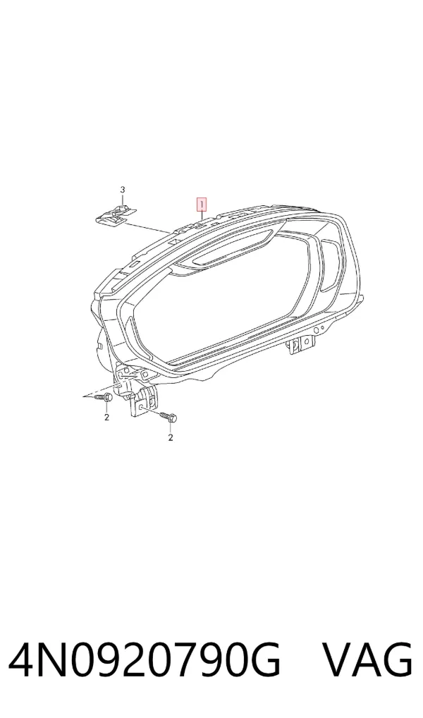 Панель приборов 4N0920790G VAG